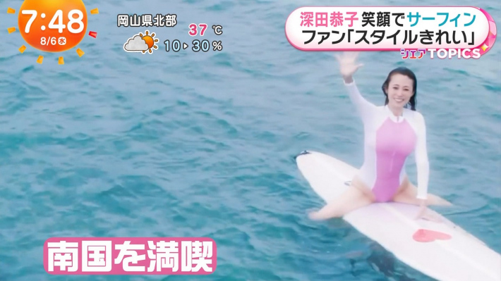 深田恭子ハイレグ1 深田恭子ハイレグ1