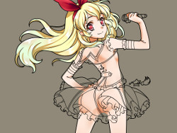 アイカツエロ塗り絵