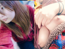 成人済み巨乳女子が顔出しでむっちむちなエロいおっぱい揉み自撮り