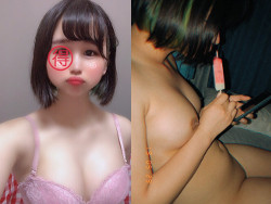 19歳学生が部屋でやたらと生活感のあるパイパンヌード素人自撮り