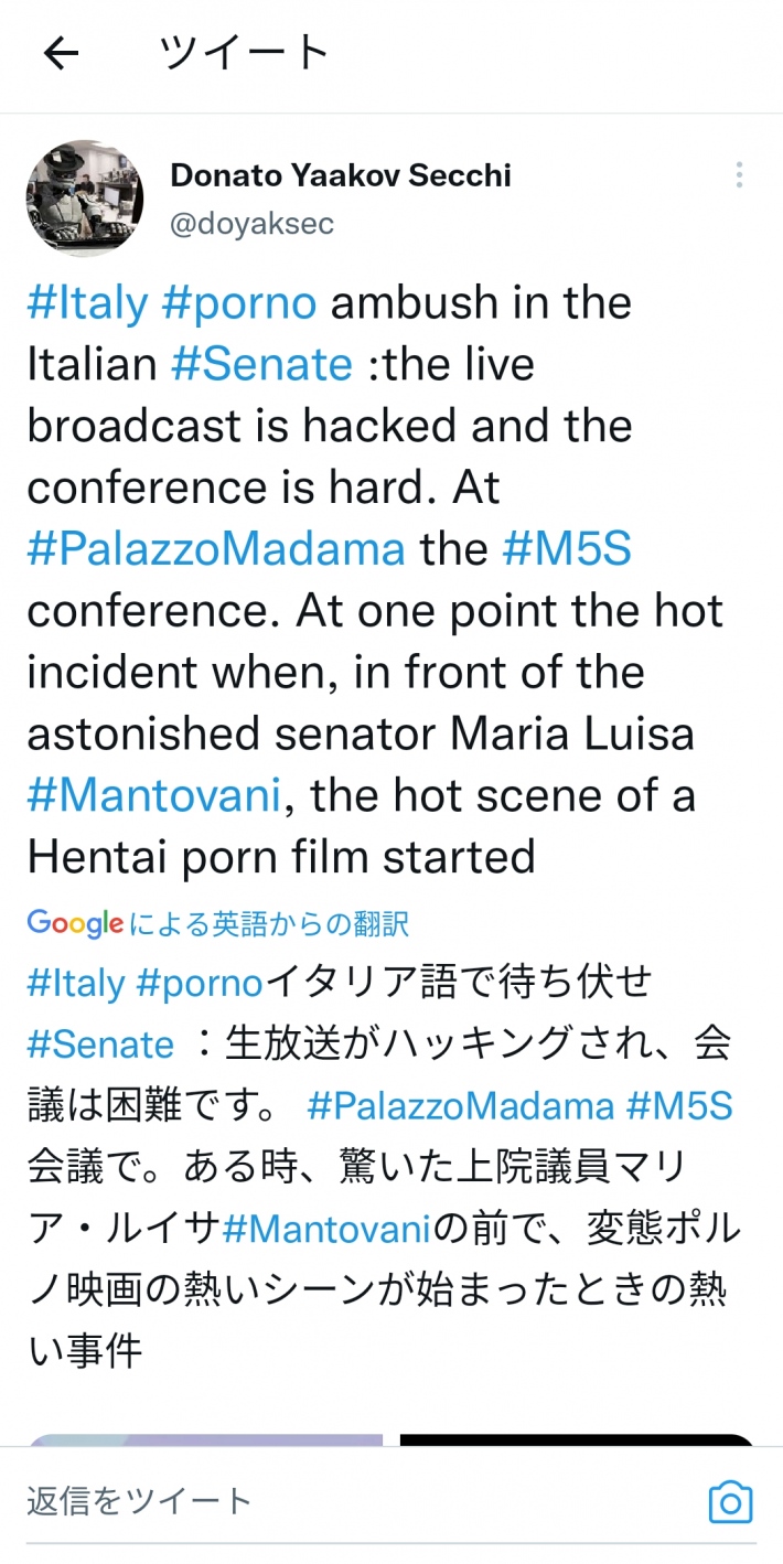 イタリア上院ティファポルノCG2