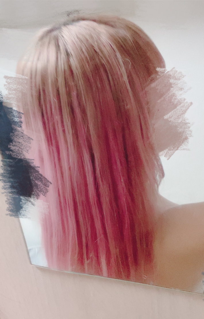 ピンク髪おっぱい裸6