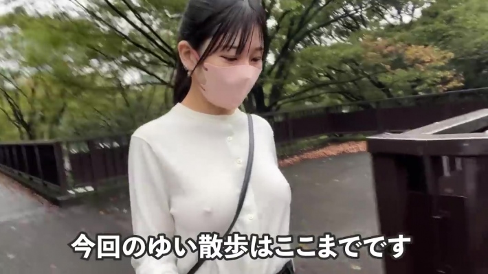 ノーブラ散歩6