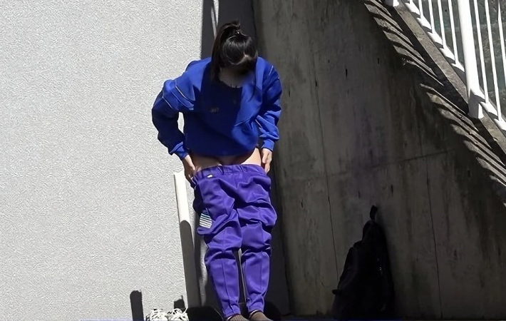 テニス部着替え盗撮1