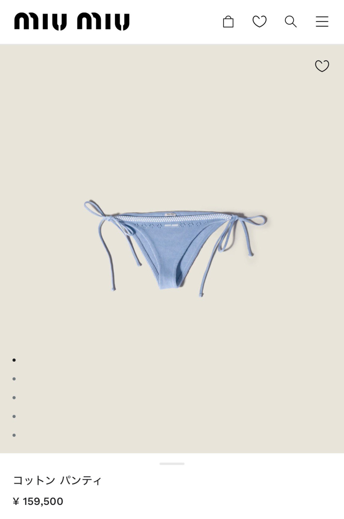 齋藤飛鳥MIUMIUパンティ2